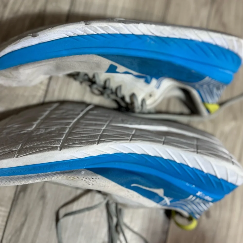 Hoka blue shoes
